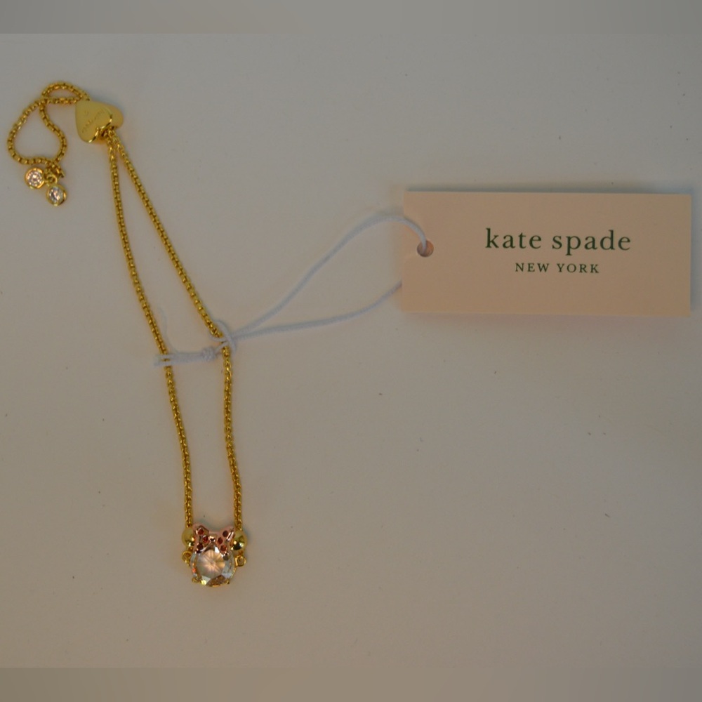 Disney X Kate Spade New York: Minnie Mouse Pavé Slider Bracelet